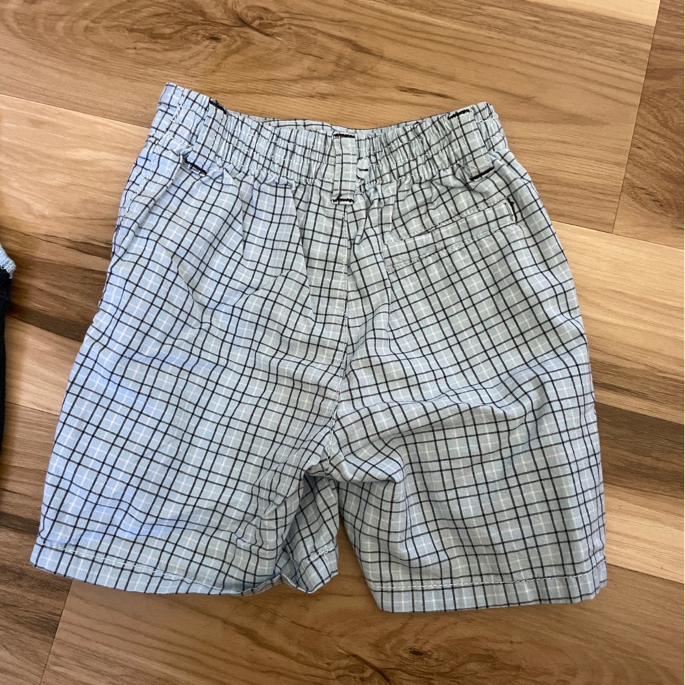 Gymboree Argyle Vest and Shorts Set Navy Blue Black Plaid 12-18 Months. … - Picture 6 of 10